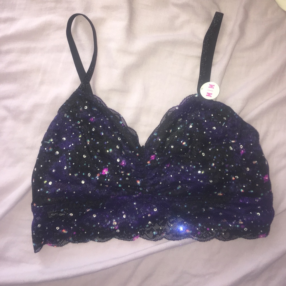 Victoria's Secret Pink Galaxy Lace Bralette