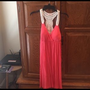Coral Summer Dress