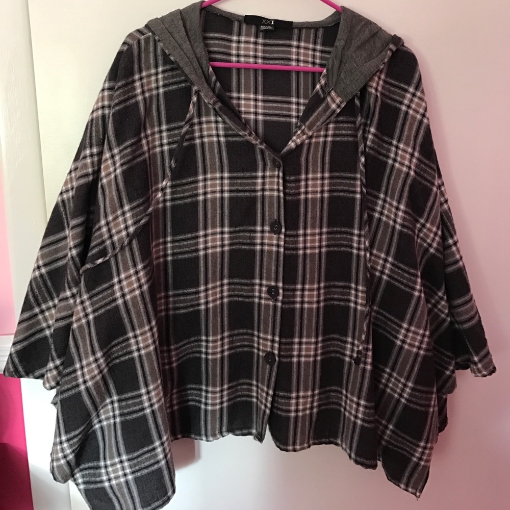 Neutral poncho
