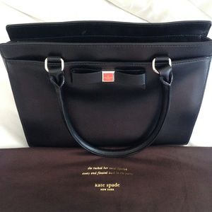 Kate Spade black tote bag