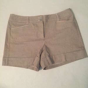 WHBM Adorable Striped Shorts