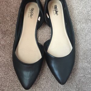 Black flats