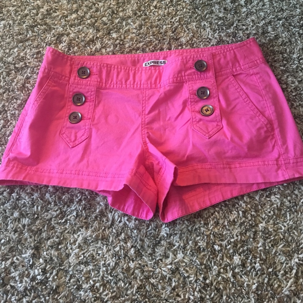 Express Pink Shorts
