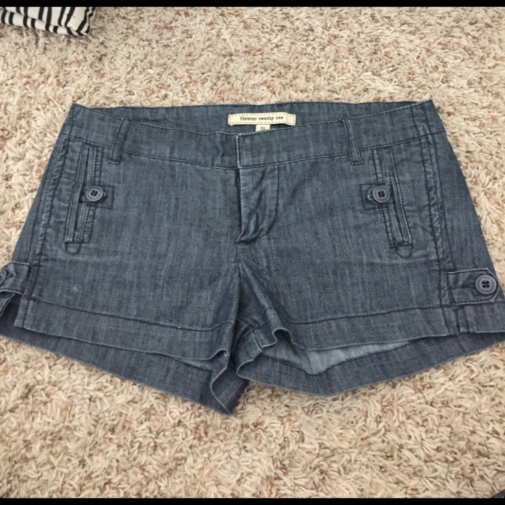 Forever21 denim shorts