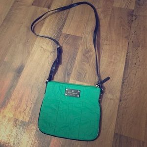 Kate ♠️ spade green cross body
