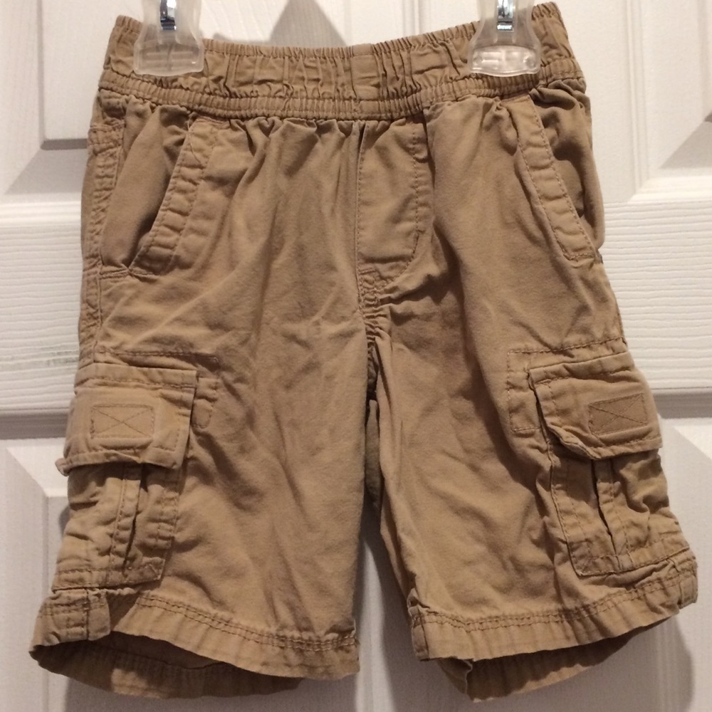 Little Boys Khaki Shorts