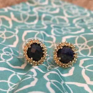 Navy Blue Kendra Scott Earrings