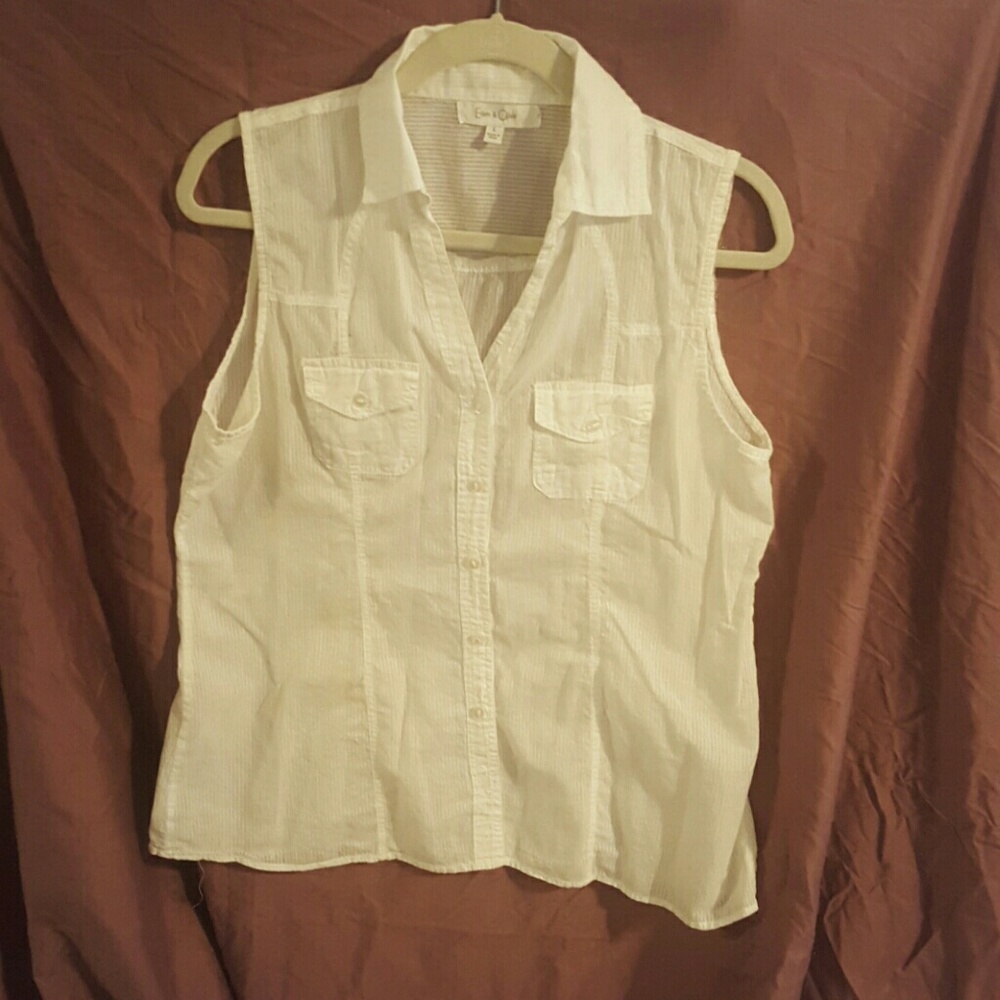 Sleeveless Top Size L