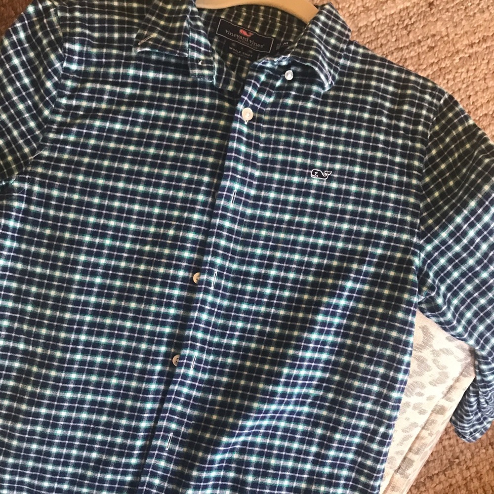 Boys' Vineyard Vines whale shirt