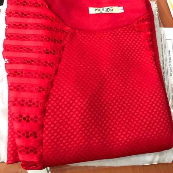 Mini dress red M - Picture 4 of 4