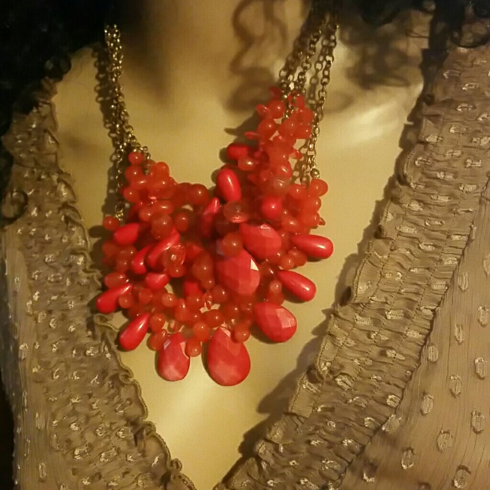Dazzle Orange necklace