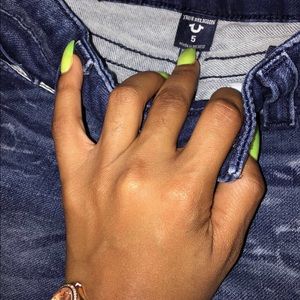 Toddler true religion shorts 5T