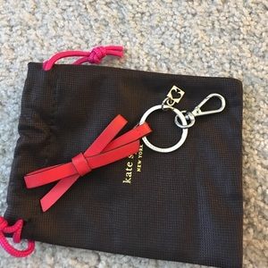 Very cute Kate Spade bow keychain