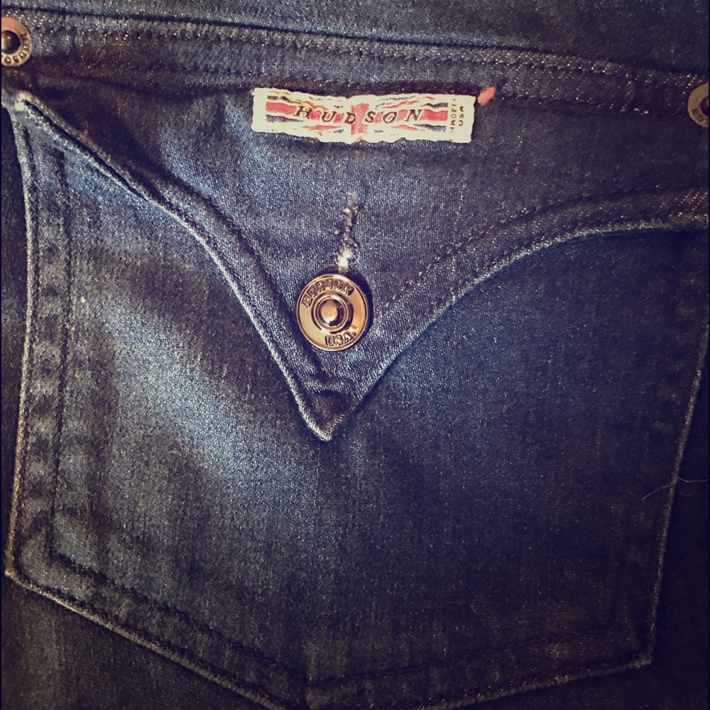 Barely worn Hudson flare jeans