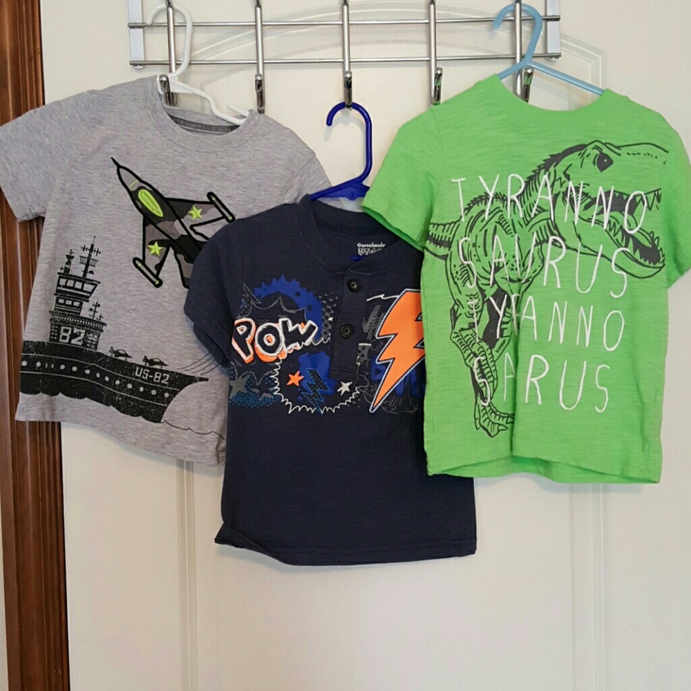 Three boys 3t tshirts