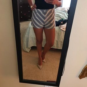 High waisted shorts