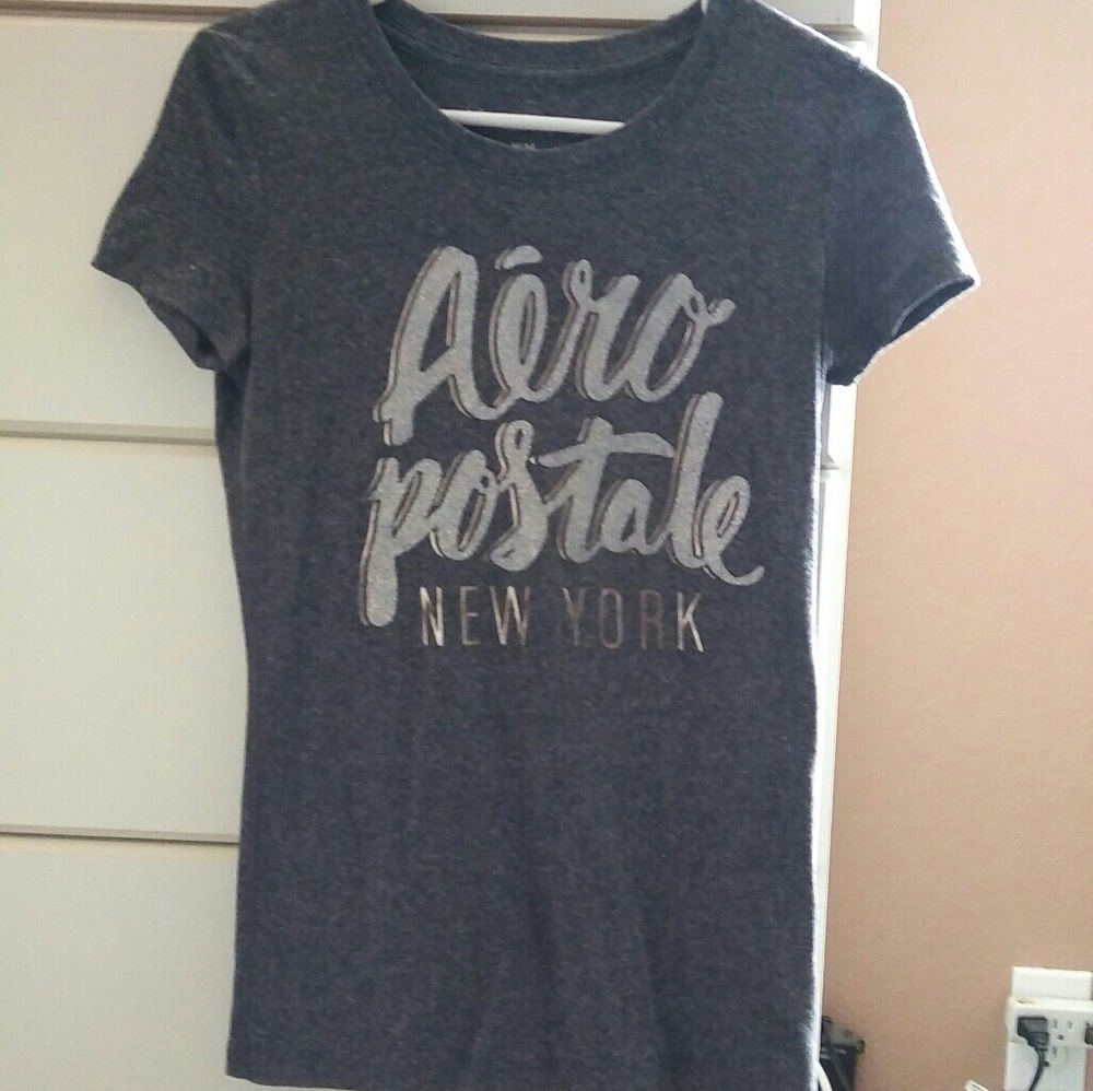 Blue Aeropostale shirt
