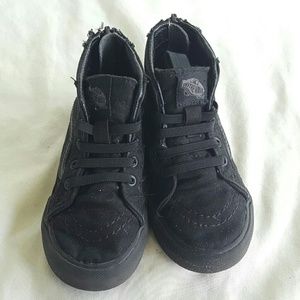 Vans black Sk8-Hi Tops