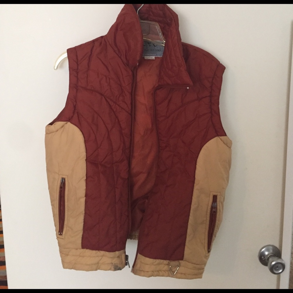 VINTAGE large boys Puffer Vest