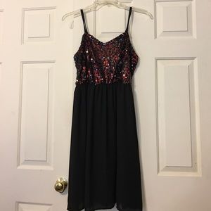 Torrid red and black dress.  Never worn.