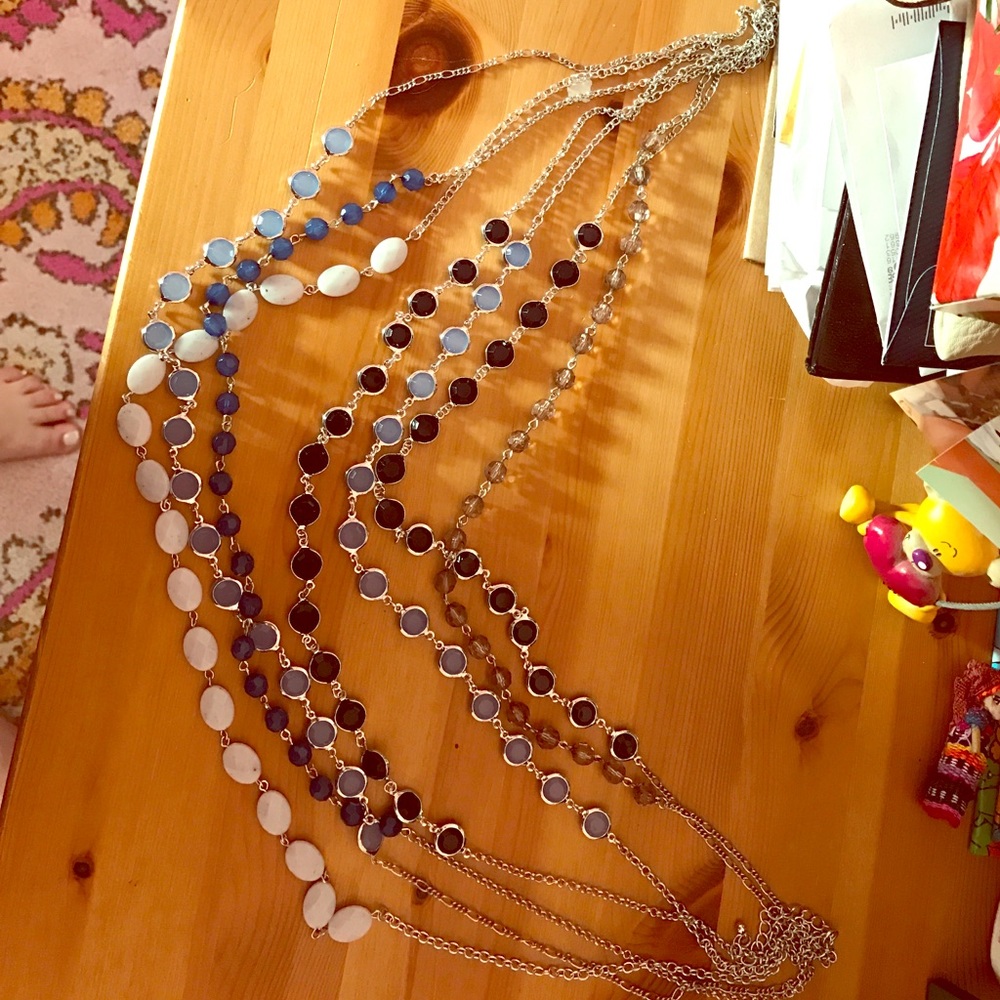 5 tier necklace