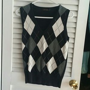 The Limited argyle sweater vest