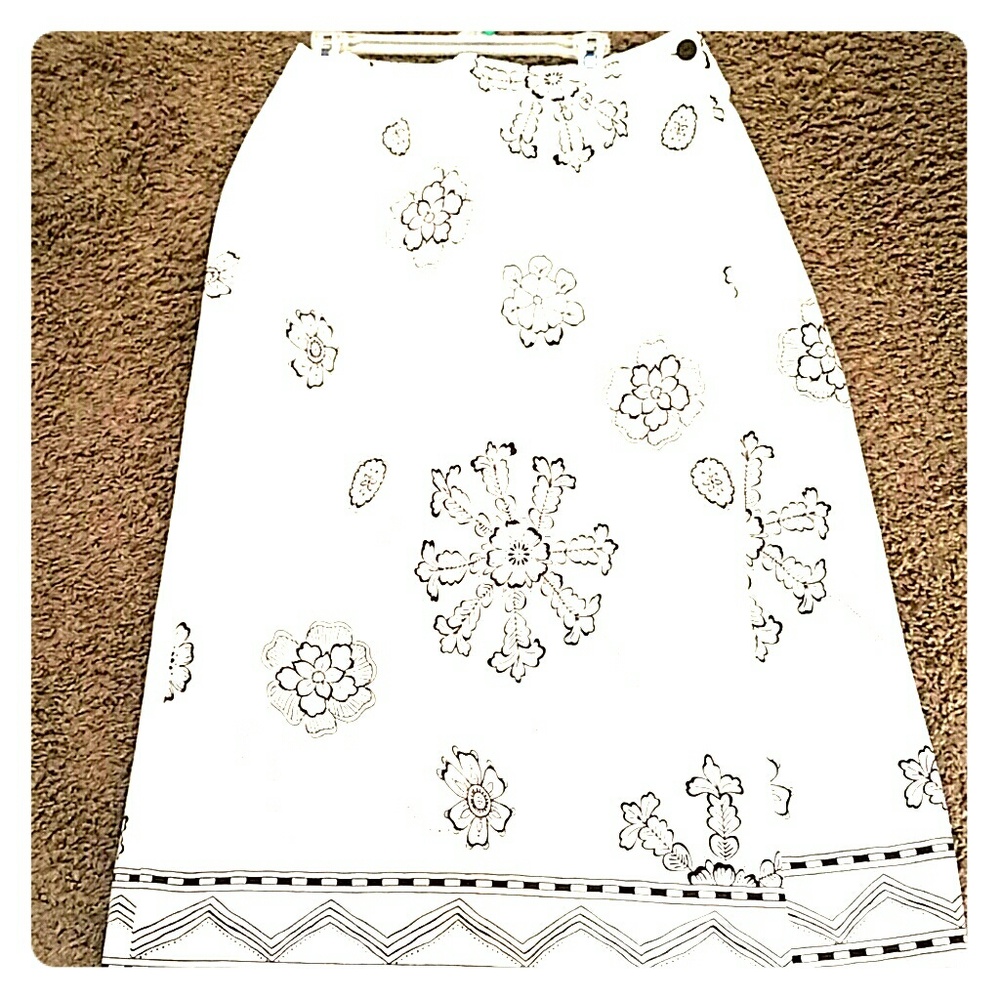 Cato wrap skirt