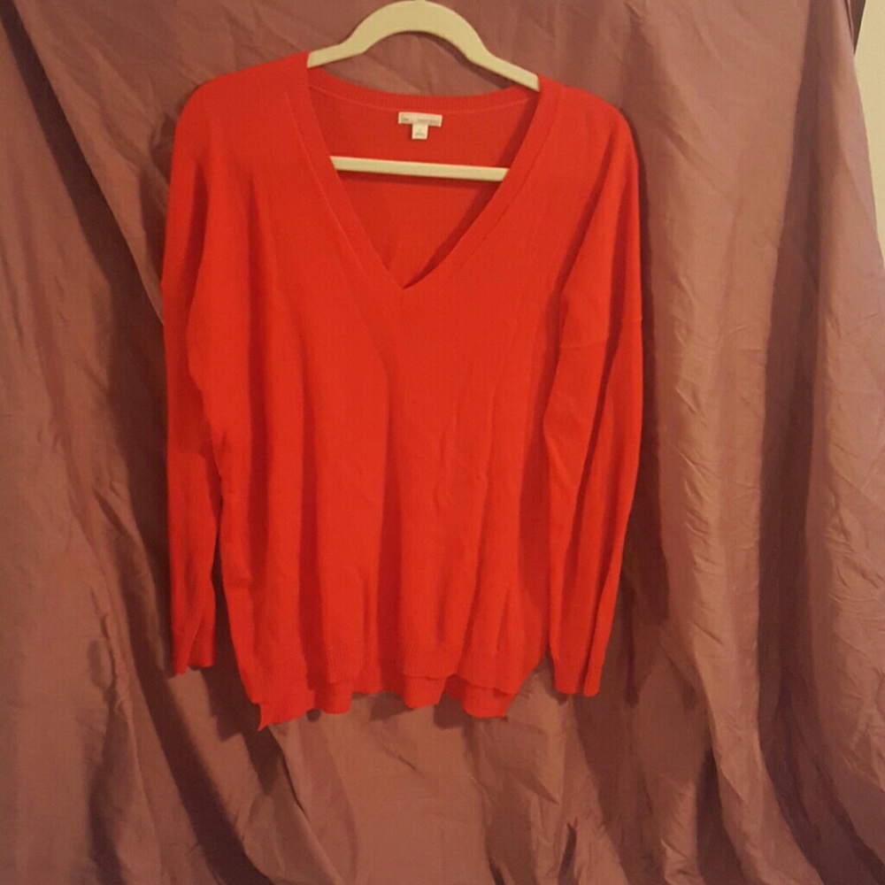 Red Gap sweater.