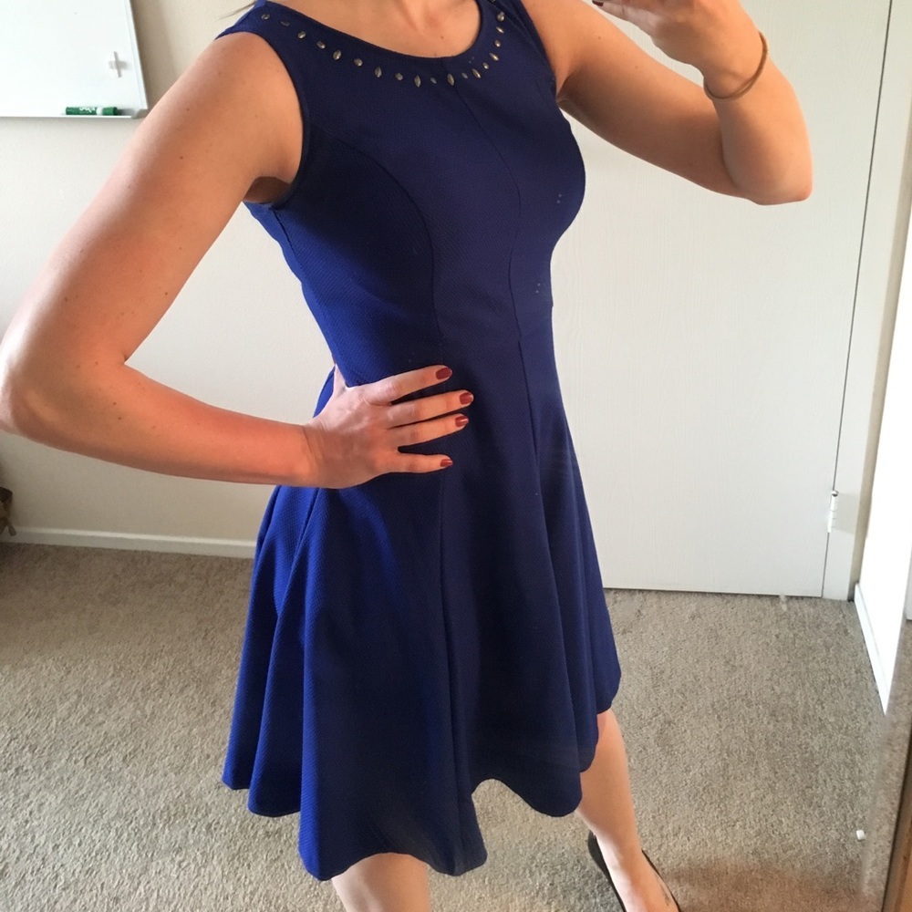 New York & Company blue dress size 0
