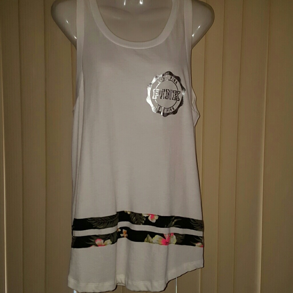 For...Katie.NEW VsPINK BLING TANK TOP SZ M