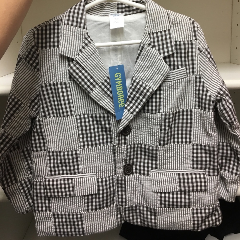 Kids patchwork blazer NWT
