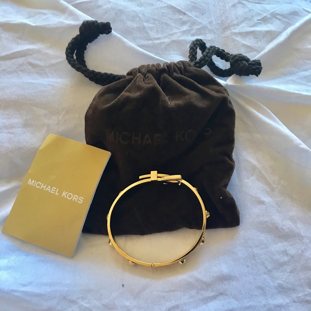 Gold Michael Kors Bangle