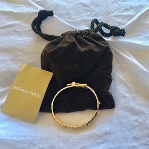 Gold Michael Kors Bangle