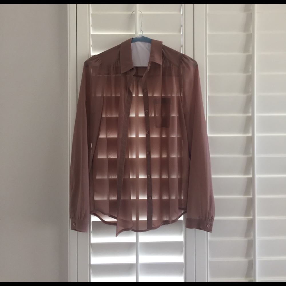 Frenchi Mauve Blouse