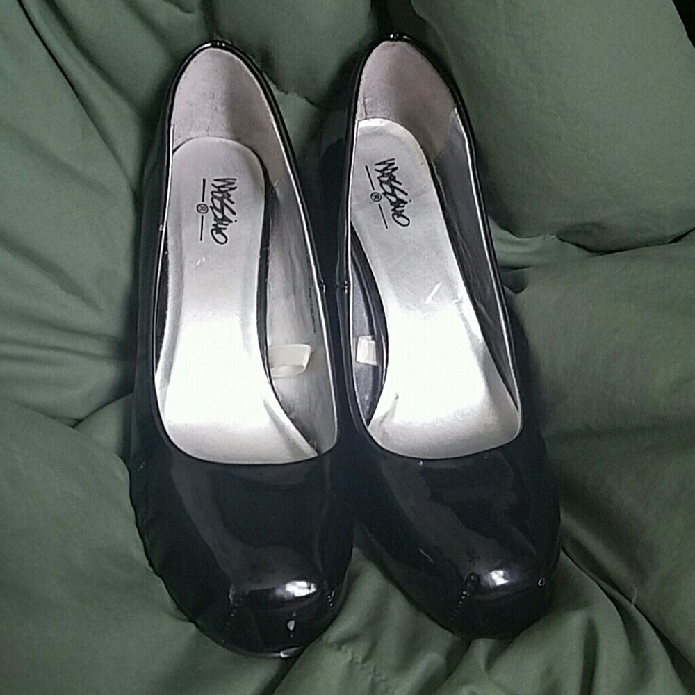 Black heels