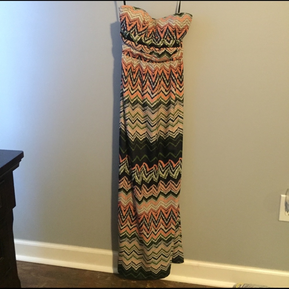 Strapless Maxi Dress