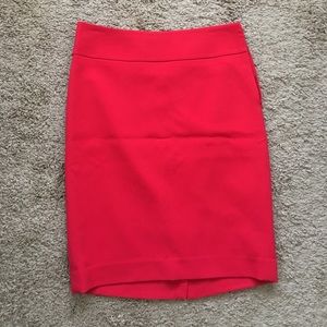 Red pencil skirt from The Limited