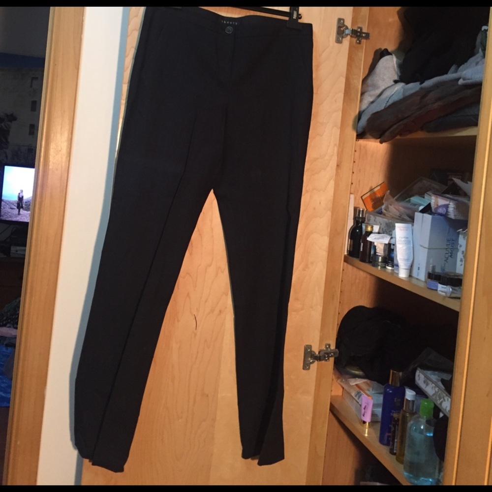 Theory wide leg trousers