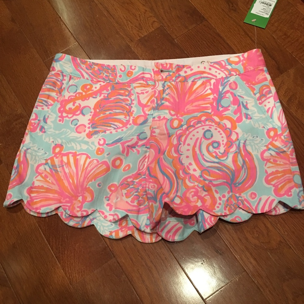 NWT Lilly pulitzer too much bubbly shorts size 6