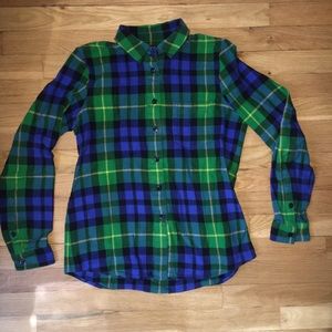 Madewell plaid shirt size S