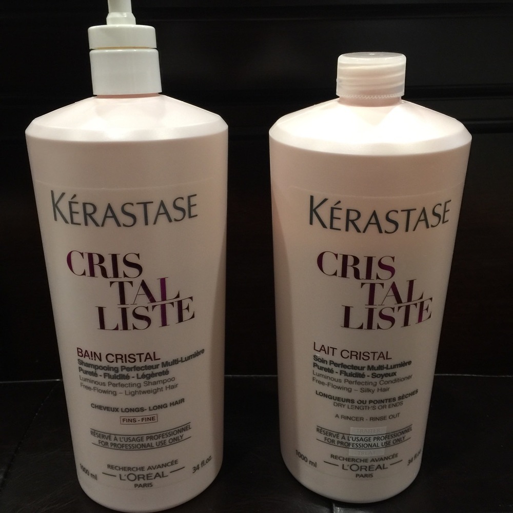 Kerastase CRISTALLISTE BAIN CRISTAL Sham & Con