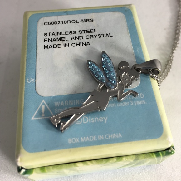 @Popup Show: Tinker Bell Stainless Steel Necklace - Picture 4 of 8