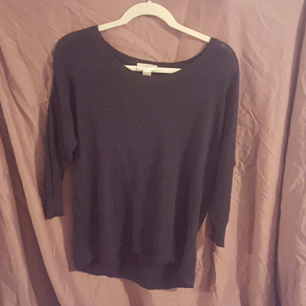 Loft sweater. Navy