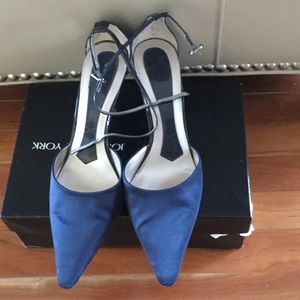Jones New York Navy Blue Heels