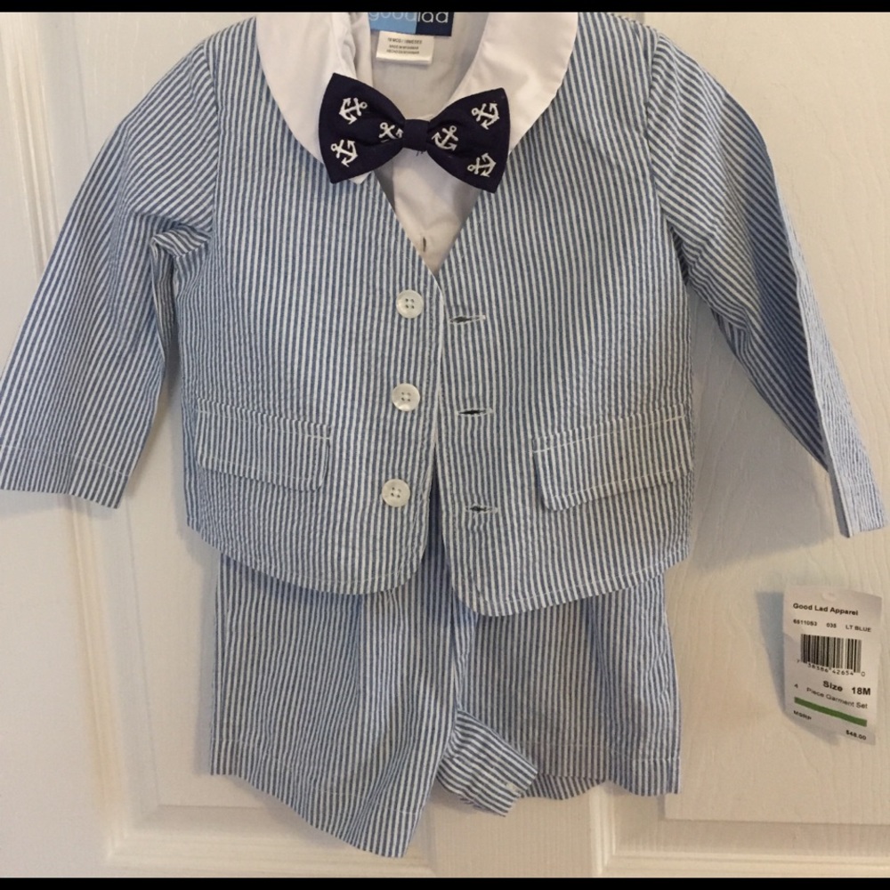 Seersucker 18 month Easter outfit