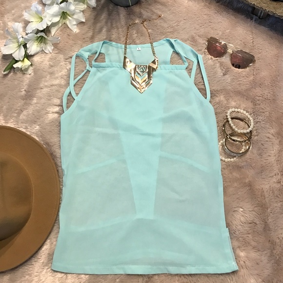 Sheer spring top - Picture 2 of 4