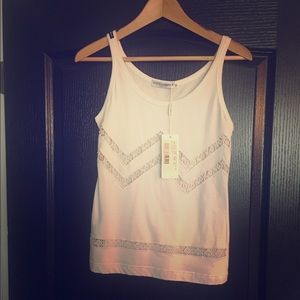 White Dolce & Gabbana tank top NWT.