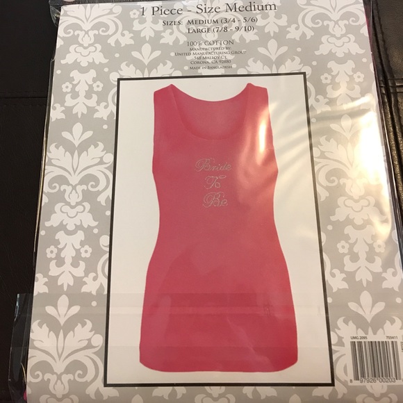 SALE🌹New Bride To Be tank top - Picture 2 of 3