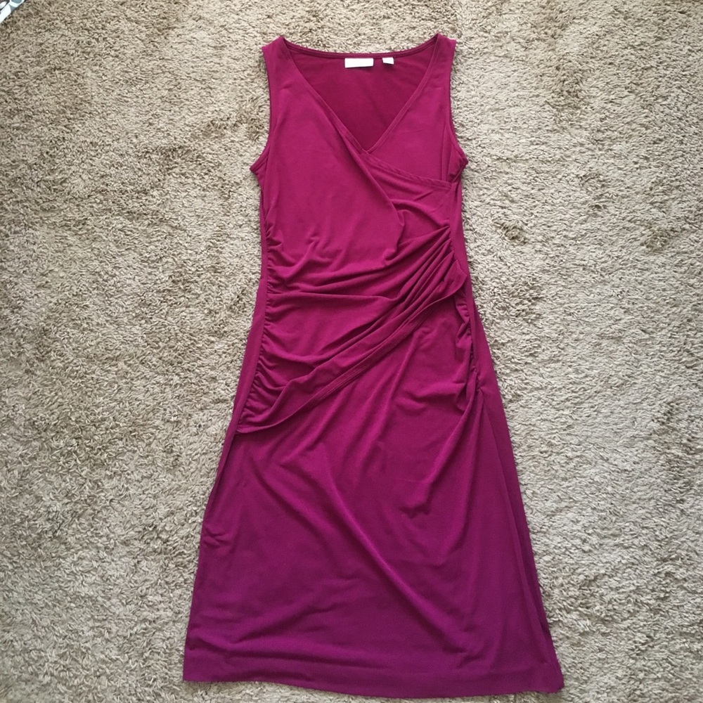 Wine colored dress from New York and Company