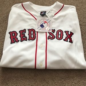 Red Sox white jersey